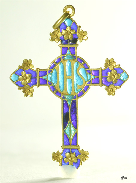 クロス　十字架　アンティークジュエリー